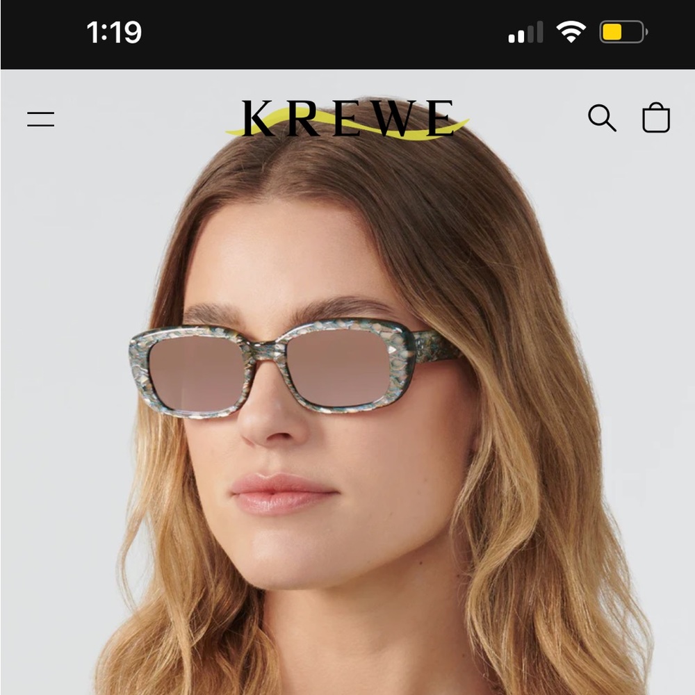 Krewe Milan sunglasses brand new never worn.